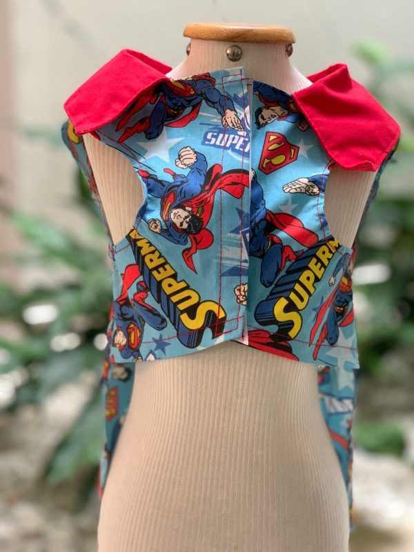 Camisa Superman Gola Vermelha (Filhotes Sato) - Imagem 3