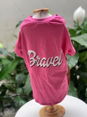 T-Shirt Bravel Pink Glitter (Malloo)