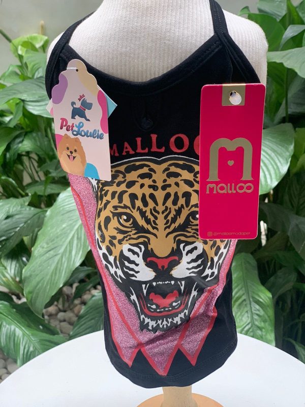 Regata Preta Leopardo (Malloo) - Imagem 2