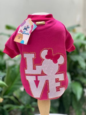 Moletom Minnie Love Pink (Danusa)