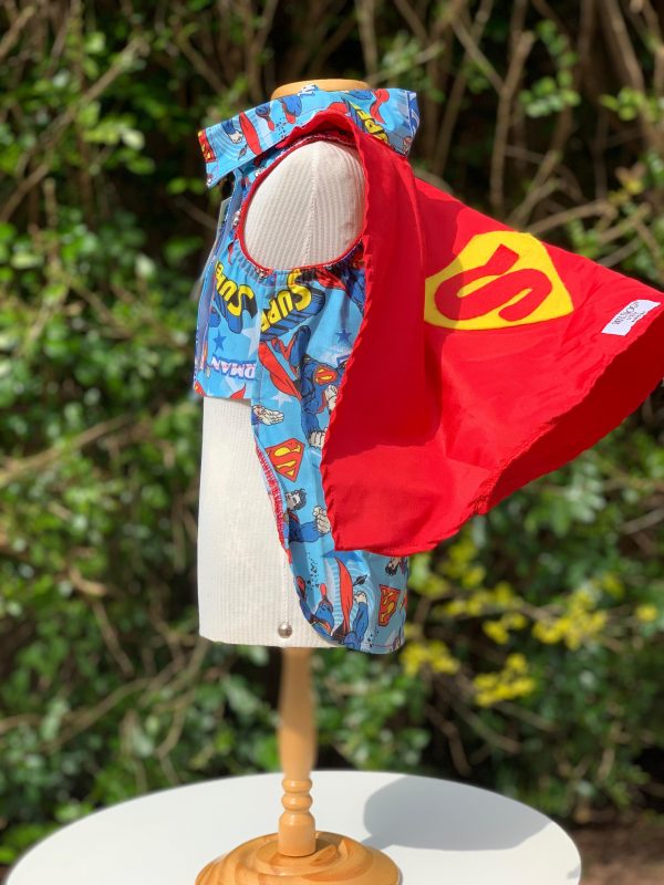 Camisa Super herói com capa removível (DUDOG)