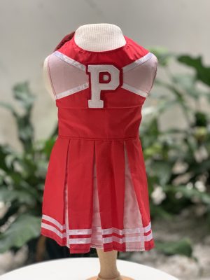 Vestido Líder de Torcida Vermelho