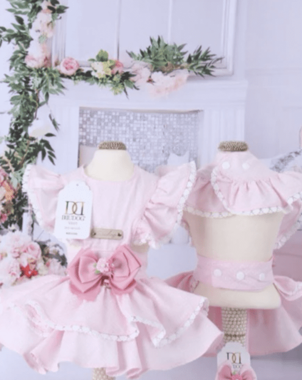 Vestido Frente Única Rosa Baby (DUDOG) - Imagem 2