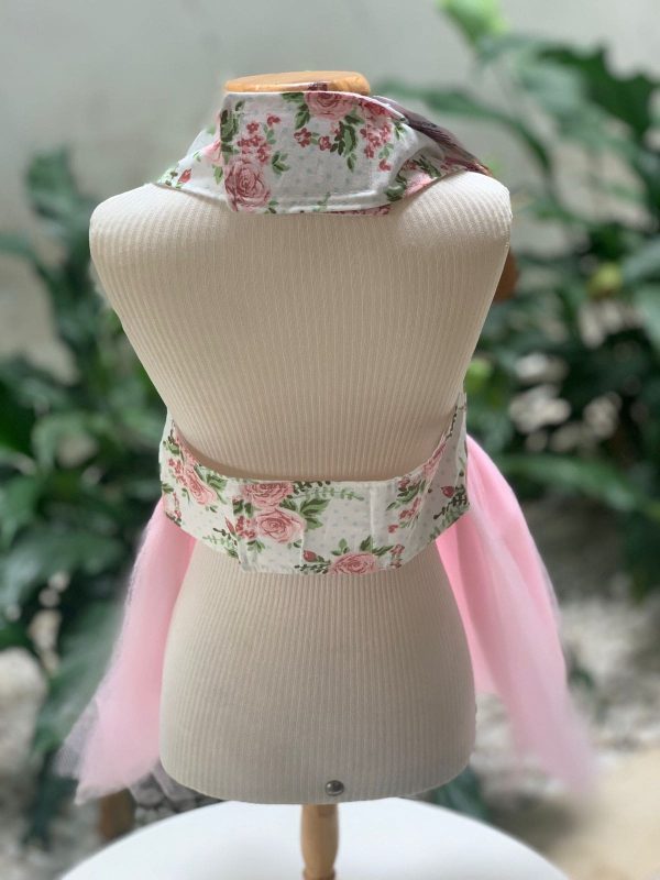 Vestido Floral Retro com Saia de Tule (Elenice) - Imagem 3