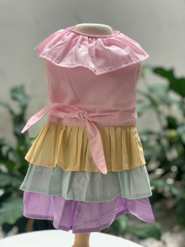Vestido Babados Coloridos (Elenice) - Imagem 2