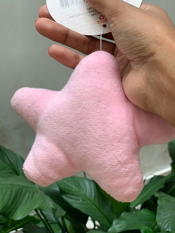 Brinquedo Pelúcia Estrelinha Rosa - Imagem 3