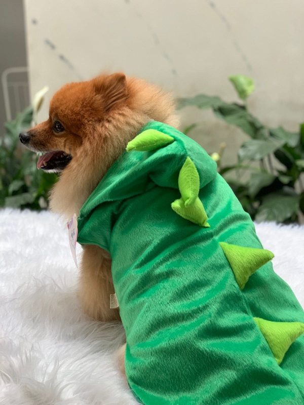 Fantasia Dinossauro Verde (Filhote Sato) - Imagem 3