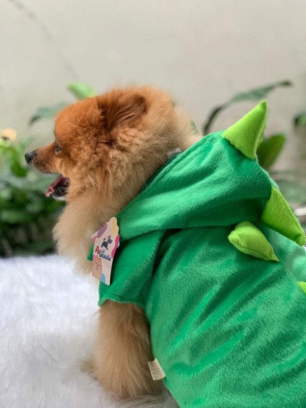 Fantasia Dinossauro Verde (Filhote Sato) - Imagem 2