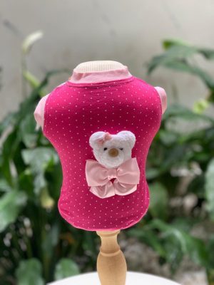 Regata Poá Ursinho Pink (OMD)