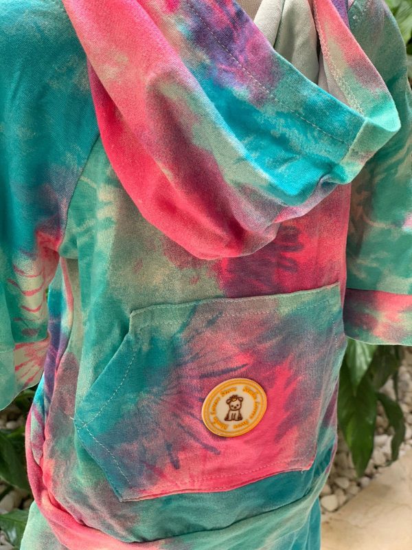 Macacão Tie Dye Azul e Pink (Simba Lovers) - Imagem 2