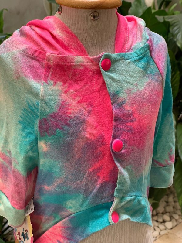 Macacão Tie Dye Azul e Pink (Simba Lovers) - Imagem 3
