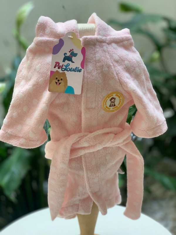 Roupão Rosa Baby Bolinhas  (Simba Lovers) - Imagem 2