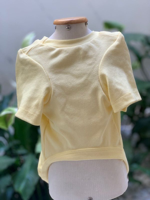 Camiseta Canelada Amarelo Baby (Dudog) - Imagem 3