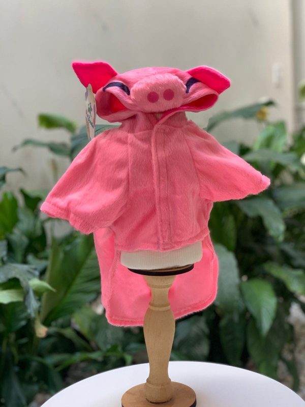 Casaquinho Porquinha Rosa (Pet Cão)